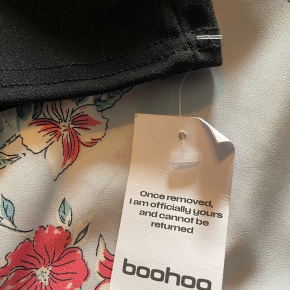 Black Long Sleeve Corset Top - Picture 6 of 7